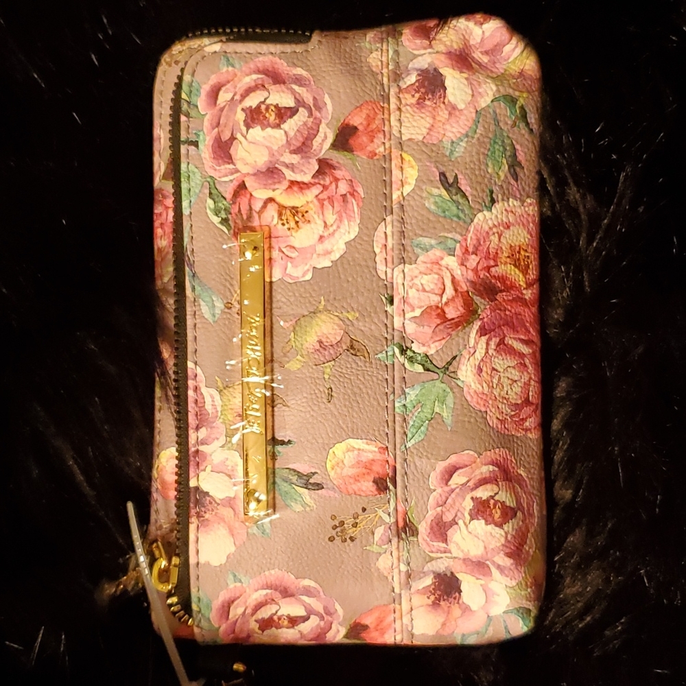 Betsy Johnson Wristlet Pouch.